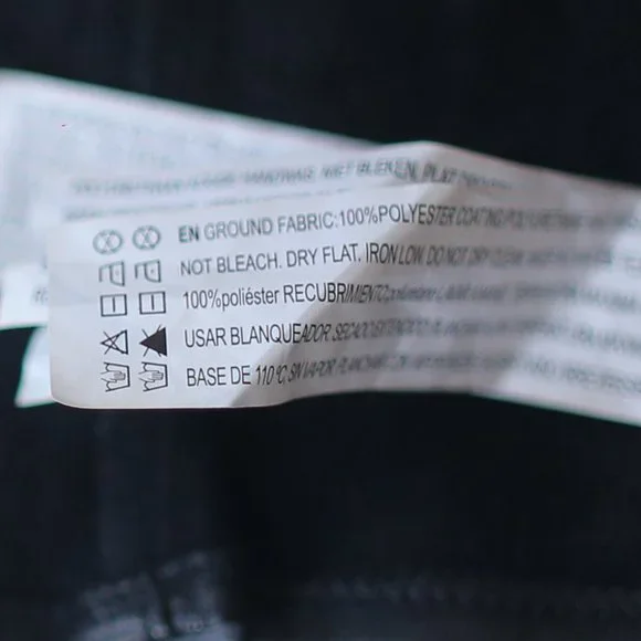 Pre-owned Faux Leather Black Crop Bra Top. - Picture 6 of 6